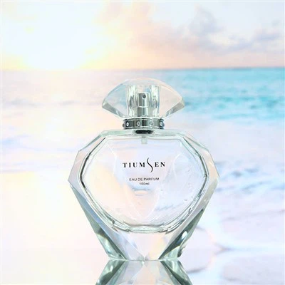 Botol Minyak Wangi Berbentuk Hati Vintage