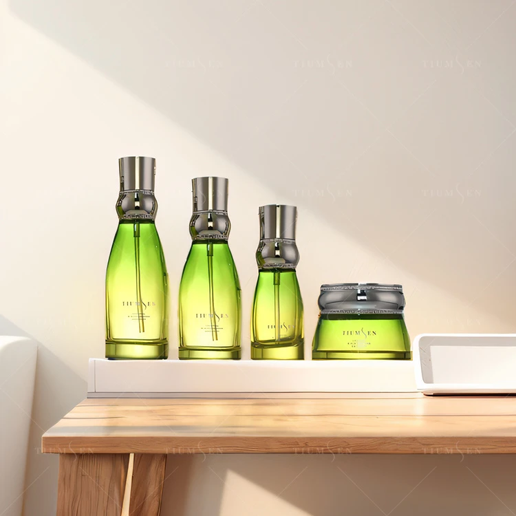 Recycled Glass Cosmetic ထုပ်ပိုးခြင်း။