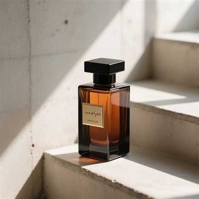 Botol minyak wangi segi empat tepat