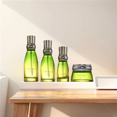 Recycled Glass Cosmetic ထုပ်ပိုးခြင်း။